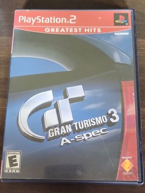 Sony PlayStation 2 Gran Turismo 3 A-Spec - Blue, Red, Silver